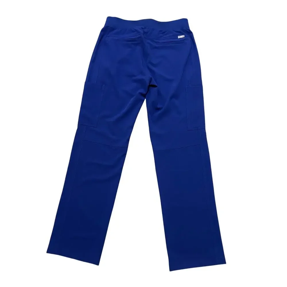 FIGS Men's Technical Collection Axim 2.0 Cargo Scrub Pants Royal Blue Small NWT